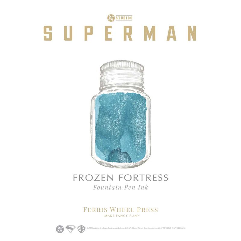 Ferris Wheel Press WB Superman Frozen Fortress Ink 28ml image number 1
